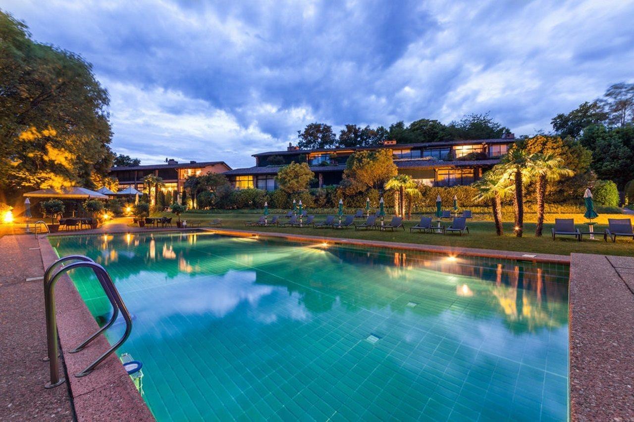 普林西比帕克酒店 盧加諾 外观 照片
